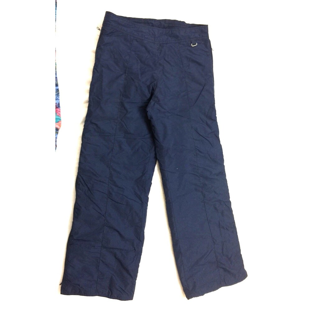 WHITE SIERRA WOMENS  NYLON FULL ZIP SNOW SKI PANTS SIZE M